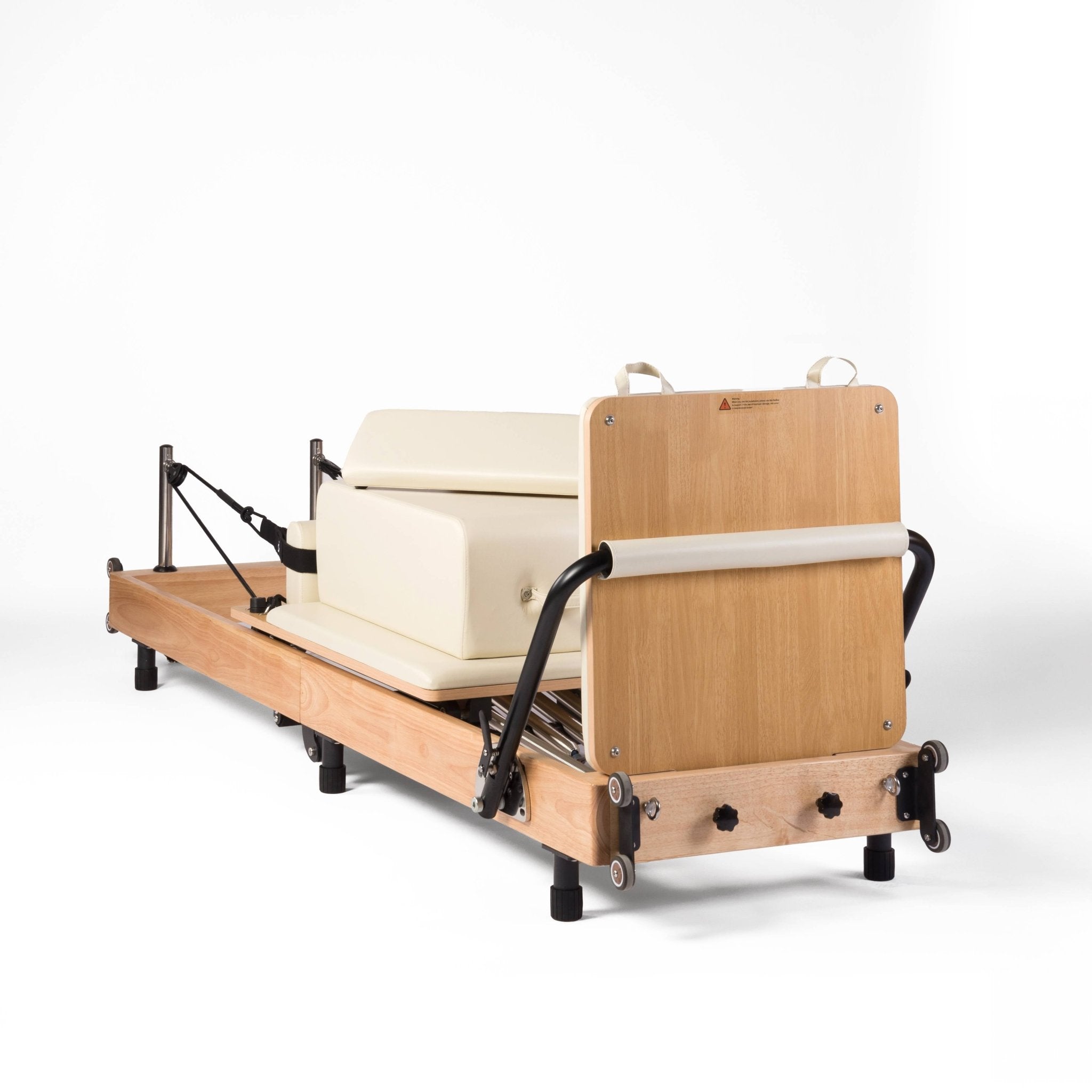 pilates reformer per la casa in beige