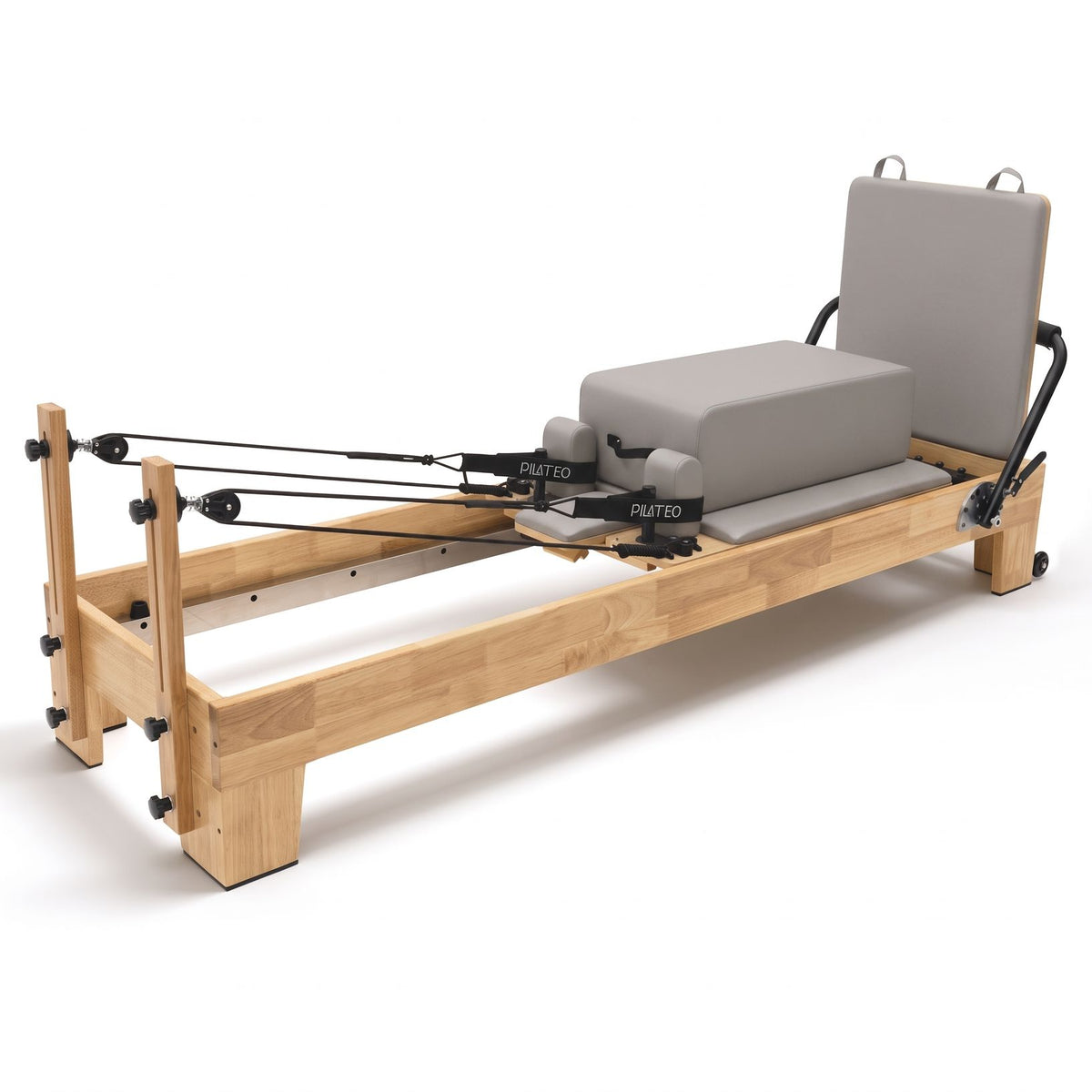 Pilates reformer Classic grigio perla, sitting box e jumpboard