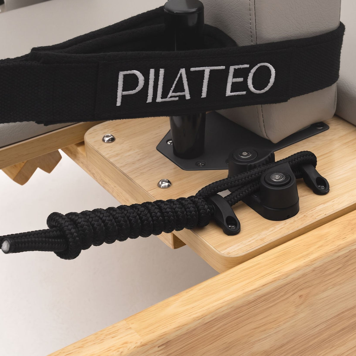 Pilates reformer Classic grigio perla, fermacorde
