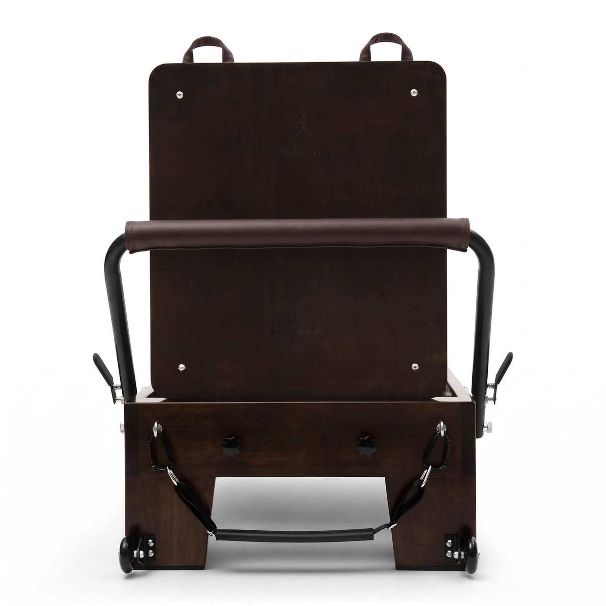Pilates reformer Prestige bordeaux, vista frontale