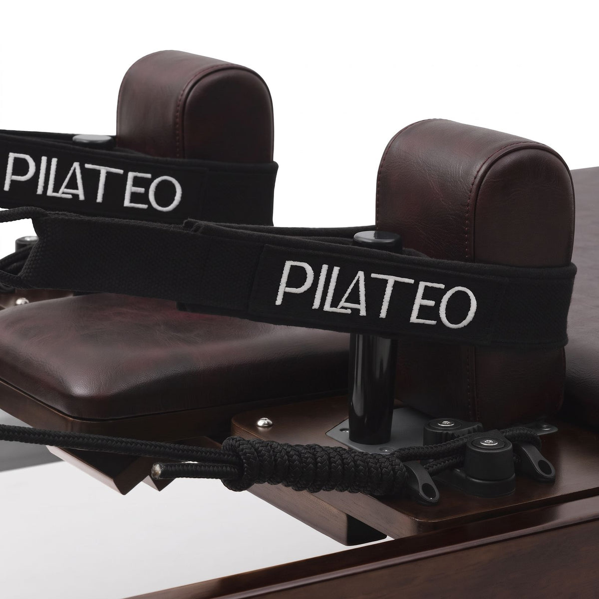 Pilates reformer Prestige bordeaux, cinghie