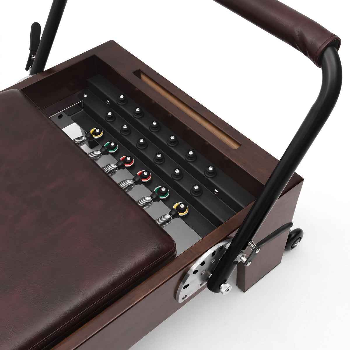 Pilates reformer Prestige bordeaux, molle