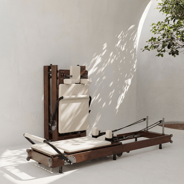 Pilates reformer pieghevole apribile