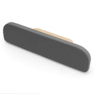 Pilates Reformer Studio Aluminium, rivestimento blu grigio – estensione della pedana