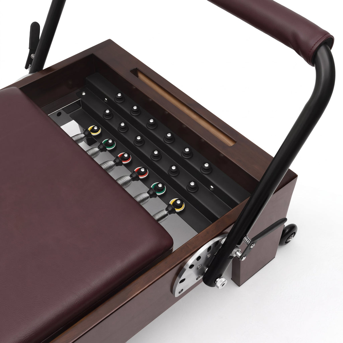 Pilates reformer Prestige bordeaux, molle