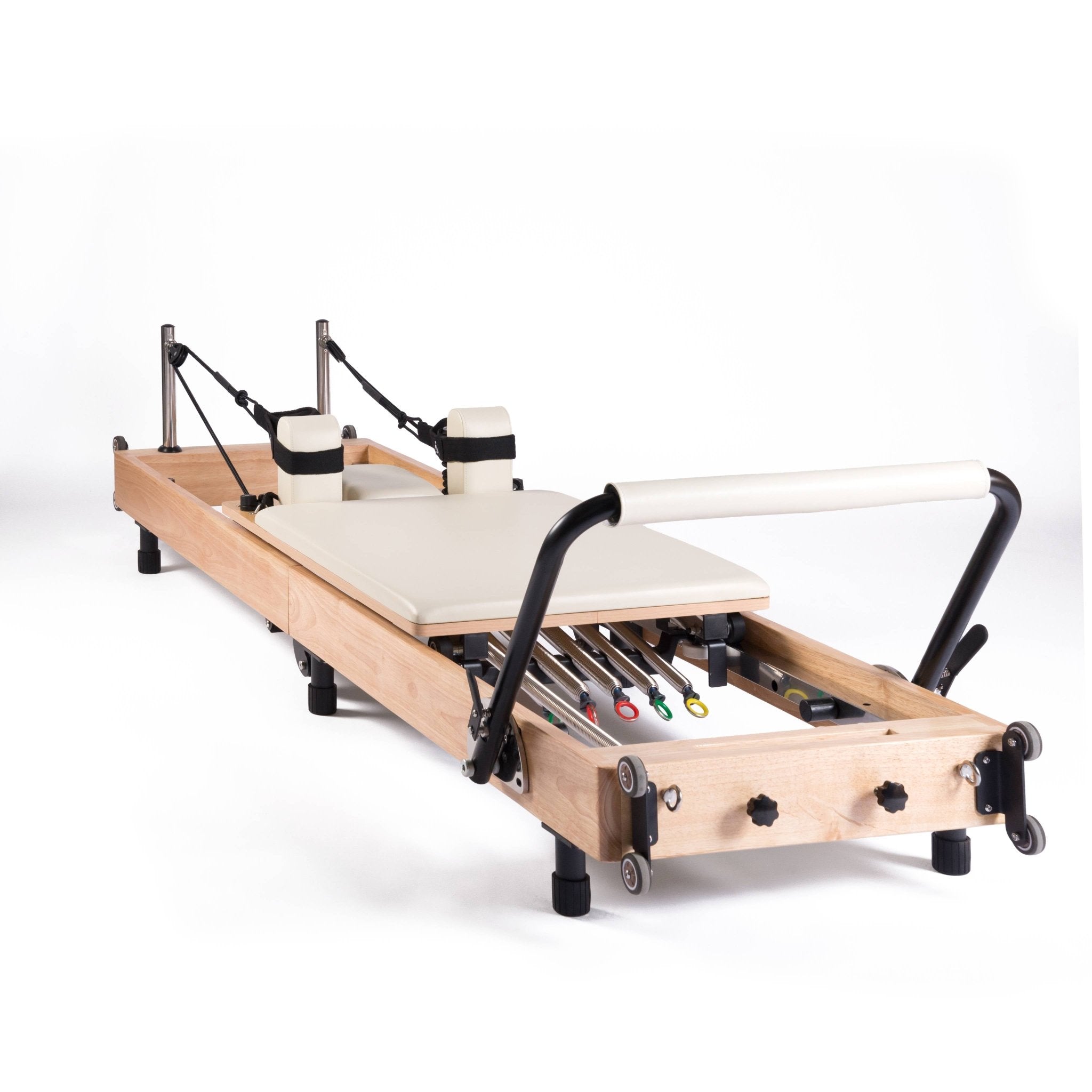 pilates reformer beige per la casa