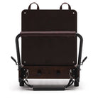 Pilates reformer pieghevole Flexi espresso bordeaux, jumpboard